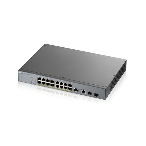 Zyxel GS1350-18HP network switch Managed L2 Gigabit Ethernet (10/100/1000) Power over Ethernet (PoE) Grey