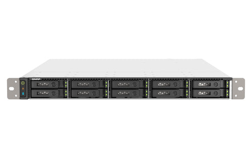 QNAP TS-h1090FU NAS Rack (1U) EPYC 7302P 256 GB DDR4 0 TB QuTS hero Black, Grey