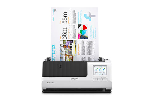 Epson DS-C480W Sheet-fed scanner Black, Grey