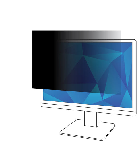 3M Privacy Filter for 17in Monitor, 5:4, PF170C4B
