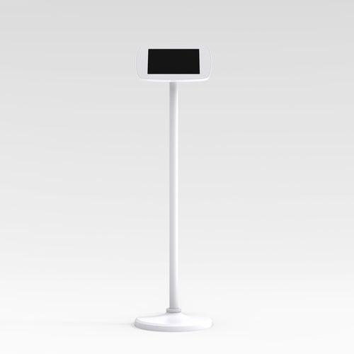 Bouncepad Floorstanding | Apple iPad Air 4th Gen 10.9 (2020) | White | Exposed Front Camera and Home Button |