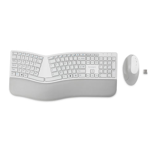 Kensington Pro Fit® Ergo Wireless Keyboard and Mouse—Gray