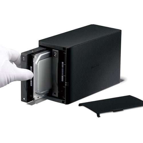 Buffalo LinkStation SoHo NAS Desktop Marvell Armada 370 0.256 GB DDR3 4 TB HDD Black