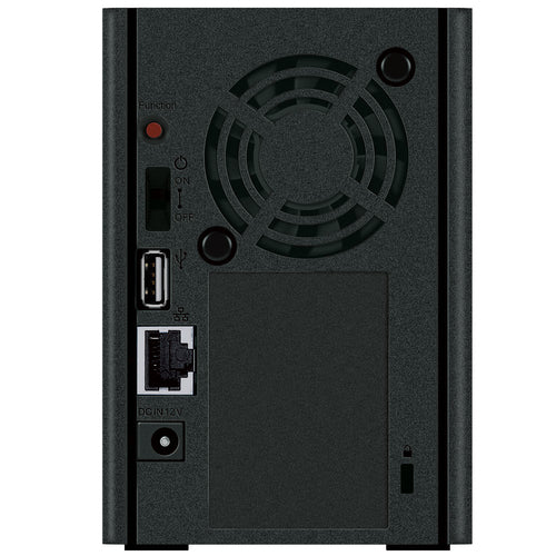 Buffalo LinkStation SoHo NAS Desktop Marvell Armada 370 0.256 GB DDR3 8 TB HDD Black