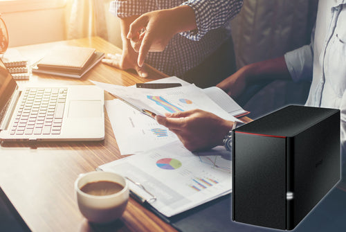 Buffalo LinkStation SoHo NAS Desktop Marvell Armada 370 0.256 GB DDR3 8 TB HDD Black