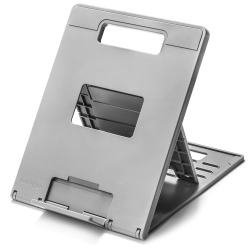 Kensington SmartFit® Easy Riser™ Go Adjustable Ergonomic Laptop Riser and Cooling Stand for up to 14" Laptops
