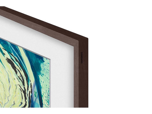Samsung 32" The Frame Customizable Bezel - Modern Brown