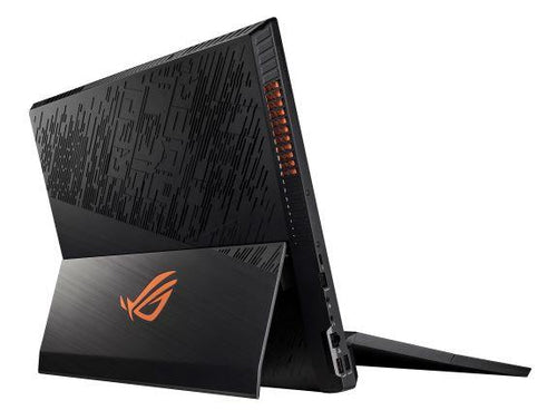 ASUS ROG Mothership GZ700GX-XB98K laptop Intel® Core™ i9 i9-9980HK Hybrid (2-in-1) 43.9 cm (17.3") Touchscreen Full HD 64 GB DDR4-SDRAM 1.53 TB SSD NVIDIA® GeForce RTX™ 2080 Wi-Fi 5 (802.11ac) Windows 10 Pro Black