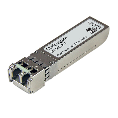 StarTech.com Cisco SFP-10G-SR Compatible SFP+ Transceiver Module - 10GBASE-SR~Cisco SFP-10G-SR Compatible SFP+ Module - 10GBASE-SR - 10GbE Multimode Fiber MMF Optic Transceiver - 10GE Gigabit Ethernet SFP+ - LC 300m - 850nm - DDM Cisco Firepower,