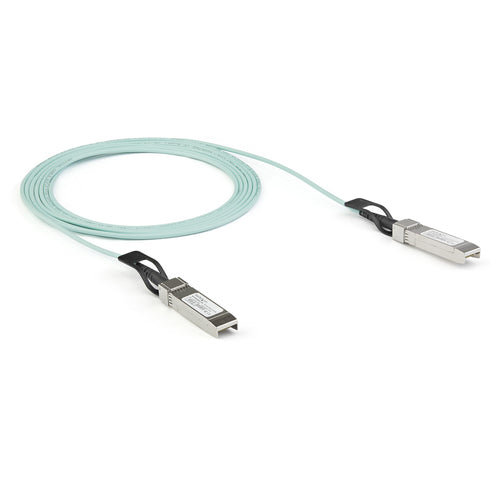 StarTech.com Dell EMC AOC-SFP-10G-3M Compatible 3m/9.84ft 10G SFP+ to SFP+ AOC Cable - 10GbE SFP+ Active Optical Fiber - 10Gbps SFP Plus/Mini GBIC/Transceiver Module Cable - ~Dell EMC AOC-SFP-10G-3M Compatible 3m/9.84ft 10G SFP+ to SFP+ AOC Cable - 10GbE