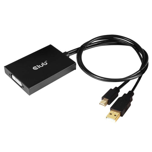 CLUB3D MiniDisplayPort 1.2a to Dual Link DVI-D Active Adapter