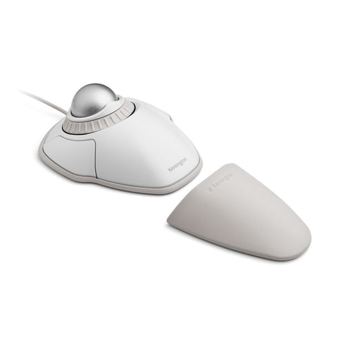 Kensington Orbit® Trackball with Scroll Ring, White