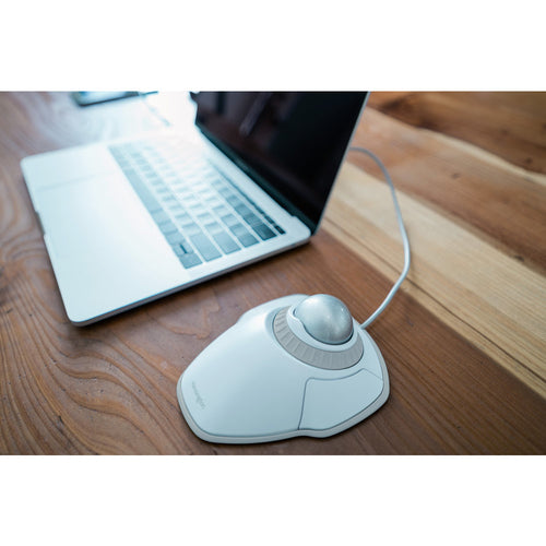 Kensington Orbit® Trackball with Scroll Ring, White