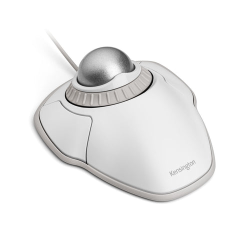Kensington Orbit® Trackball with Scroll Ring, White
