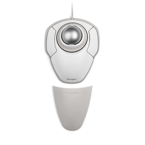 Kensington Orbit® Trackball with Scroll Ring, White