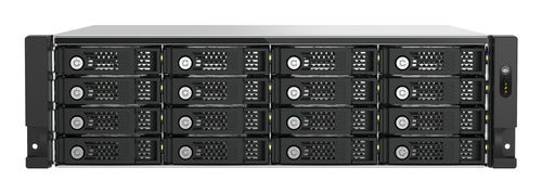 QNAP TL-R1600PES-RP storage drive enclosure HDD/SSD enclosure Black, Grey 2.5/3.5"