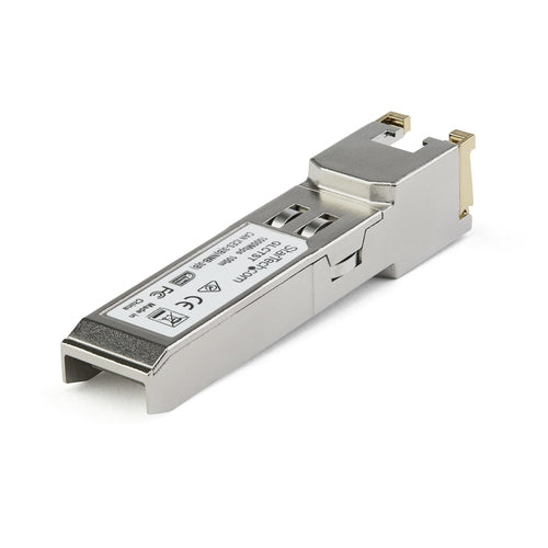 StarTech.com Juniper SFP-1GE-FE-E-T Compatible SFP Module - 1000BASE-T - SFP to RJ45 Cat6/Cat5e - 1GE Gigabit Ethernet SFP - RJ-45 100m