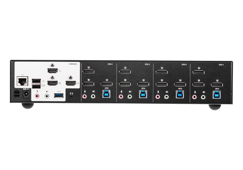 ATEN CS1964 KVM switch Black
