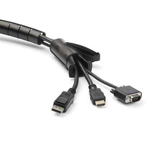 StarTech.com 2.5 m (8.2 ft.) Cable-Management Sleeve - Spiral - 45 mm (1.8 in.) Diameter