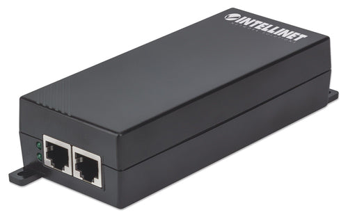 Intellinet Gigabit High-Power PoE+ Injector,1 x 30 W Port, IEEE 802.3at/af Compliant, Plastic Housing