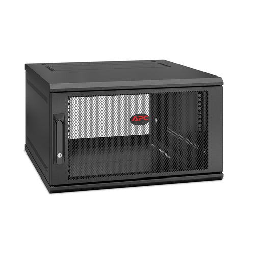 APC NetShelter WX AR106SH6, 6U, 19inch patch cabinet, Wall mounting, Pre-assembled, 600mm deep