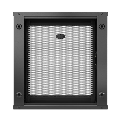 APC NetShelter WX AR112SH4 - 12U, 19 inch patch cabinet, Wall mount, Pre-assembled, 400MM deep