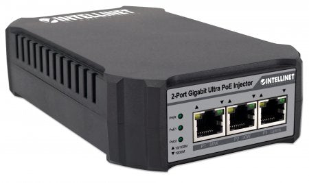Intellinet 2-Port Gigabit Ultra PoE-Injector 10/100/1000 Mbit/s