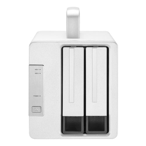TerraMaster D2 Thunderbolt 3 disk array 0 TB Desktop Grey
