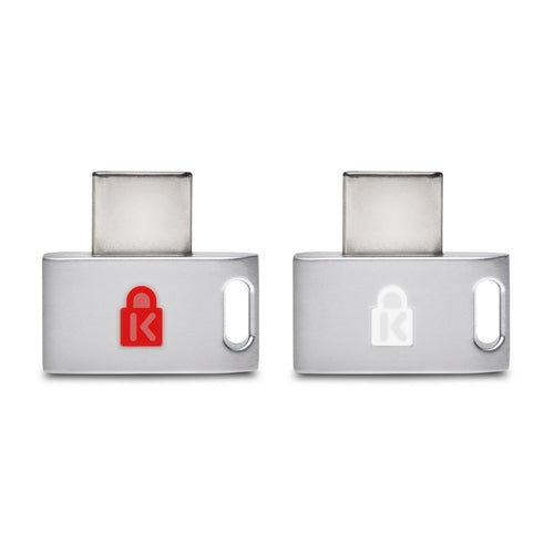 Kensington VeriMark Guard USB-C Fingerprint Security Key – FIDO2, WebAuthn/CTAP2, & FIDO U2F – Cross Platform