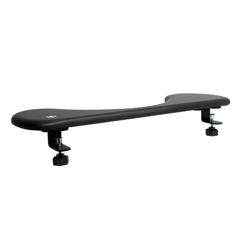 R-Go Tools Armrest R-Go, ergonomic, symmetrical, with abdominal cutout, soft foam, black