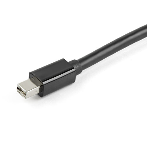 StarTech.com 6ft (2m) HDMI to Mini DisplayPort Cable 4K 30Hz - Active HDMI to mDP Adapter Converter Cable with Audio - USB Powered - Mac & Windows - Male to Male Video Adapter Cable