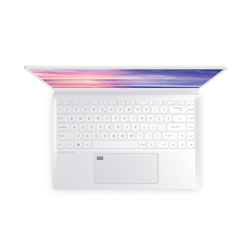 MSI Prestige 14 A10SC-230 Intel® Core™ i7 i7-10510U Laptop 35.6 cm (14") 4K Ultra HD 16 GB LPDDR3-SDRAM 512 GB SSD NVIDIA® GeForce® GTX 1650 Max-Q Wi-Fi 6 (802.11ax) Windows 10 Pro White