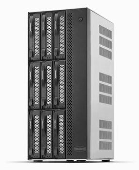 TerraMaster T9-500 PRO NAS/storage server Desktop Intel® Core™ i7 16 GB DDR5 0 TB Grey