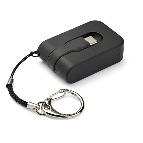 StarTech.com Compact USB C to VGA Adapter - 1080p USB Type-C to VGA Video Display Converter with Keychain Ring - Active USB-C DP Alt Mode to VGA Monitor Dongle - Thunderbolt 3 Compatible