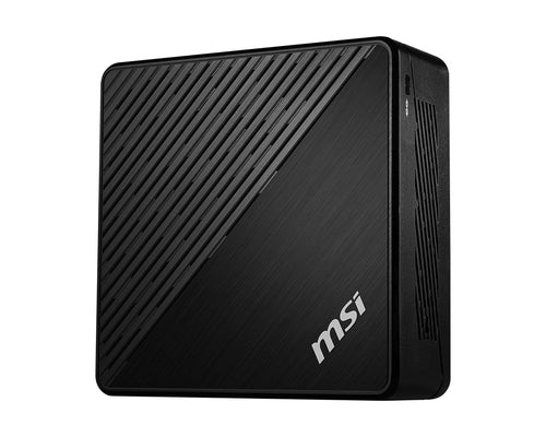 MSI Cubi 10M-206US Intel® Core™ i3 i3-10110U 8 GB DDR4-SDRAM 1 TB HDD Windows 11 Home Mini PC Black