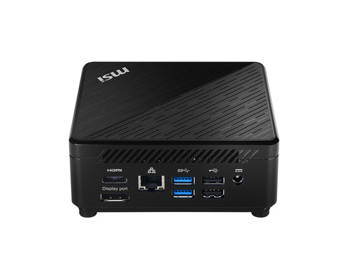 MSI Cubi 10M-206US Intel® Core™ i3 i3-10110U 8 GB DDR4-SDRAM 1 TB HDD Windows 11 Home Mini PC Black