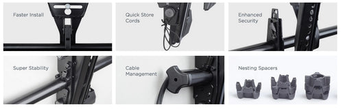 Chief MSA1U TV mount/stand 139.7 cm (55") Black