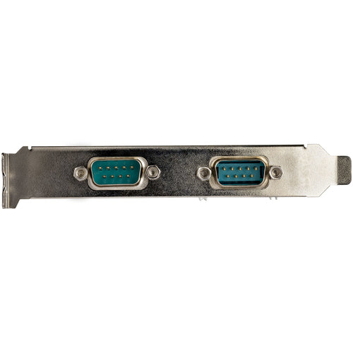 StarTech.com 2-port PCI Express RS232 Serial Adapter Card - PCIe RS232 Serial Host Controller Card - PCIe to Dual Serial DB9 Card - 16950 UART - Expansion Card - Windows & Linux