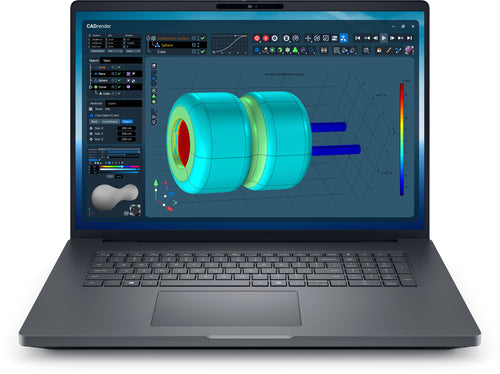 DELL Pro Max 18 Plus MB18250 Intel Core Ultra 7 265HX Mobile workstation 45.7 cm (18") Quad HD+ 32 GB DDR5-SDRAM 1 TB SSD NVIDIA RTX PRO 2000 Blackwell Wi-Fi 7 (802.11be) Windows 11 Pro Black