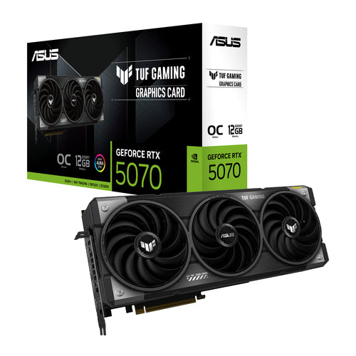 ASUS TUF Gaming TUF-RTX5070-O12G-GAMING graphics card NVIDIA GeForce RTX 5070 12 GB GDDR7