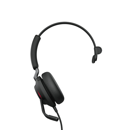 Jabra Evolve2 40 SE MS Mono Headset Wired Head-band Calls/Music USB Type-C / USB Type-A Black
