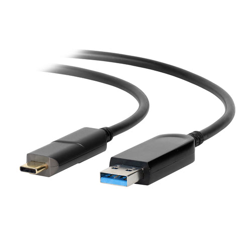 Vaddio USB 3.0 Active Optical Cable Type C to Type A - Plenum Rated