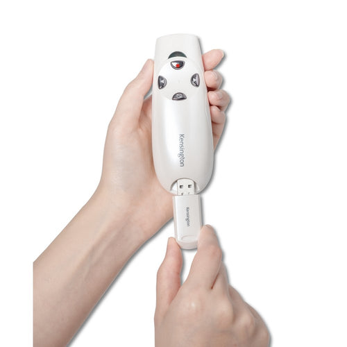 Kensington Presenter Expert wireless presenter RF White