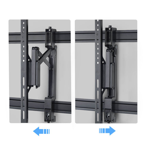 StarTech.com UL Listed Extendable TV Wall Mount for up to 105inch 176lb (80kg) Display, Easy Rear Access, Laterally Adjustable Bracket Supports up to VESA 1000x600