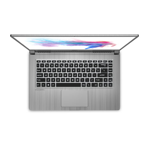MSI Modern 15 A10M-461 Intel® Core™ i5 i5-10210U Laptop 39.6 cm (15.6") Full HD 8 GB DDR4-SDRAM 256 GB SSD Wi-Fi 5 (802.11ac) Windows 10 Pro Grey
