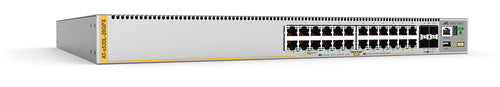 Allied Telesis X530L-28GPX Managed L3 Gigabit Ethernet (10/100/1000) Power over Ethernet (PoE) Stainless steel