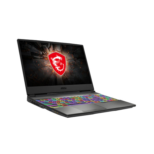 MSI Gaming GP65 10SEK-048 Leopard Intel® Core™ i7 i7-10750H Laptop 39.6 cm (15.6") Full HD 16 GB DDR4-SDRAM 512 GB SSD NVIDIA® GeForce RTX™ 2060 Wi-Fi 6 (802.11ax) Windows 10 Home Black