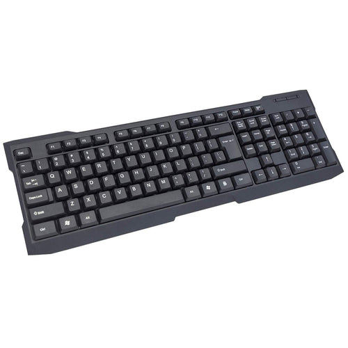 Manhattan 175708 keyboard Home USB QWERTY Black
