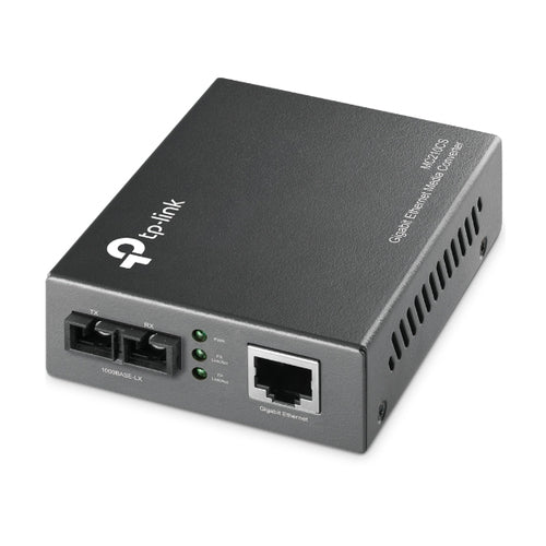 TP-Link Omada MC210CS network media converter 1000 Mbit/s 1310 nm Single-mode Black
