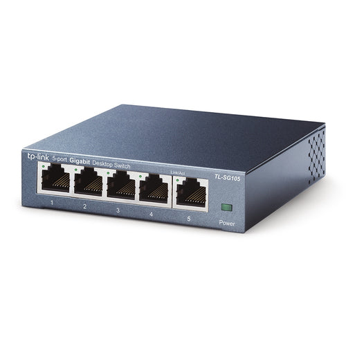 TP-Link TL-SG105 network switch Unmanaged L2 Gigabit Ethernet (10/100/1000) Black